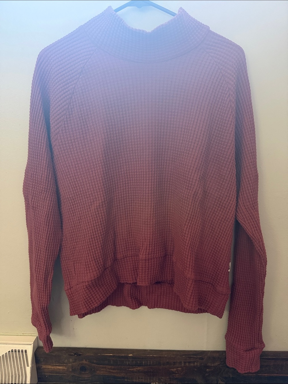 North Face Waffle Knit Sweater